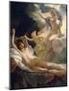 Morpheus and Iris, 1811-Pierre Narcisse Guerin-Mounted Giclee Print