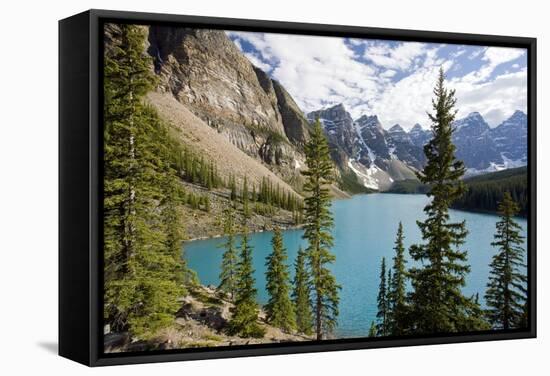 Morraine Lake, Canada-Bob Gibbons-Framed Premier Image Canvas