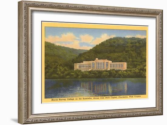 Morris Harvey College, Charleston, West Virginia-null-Framed Art Print