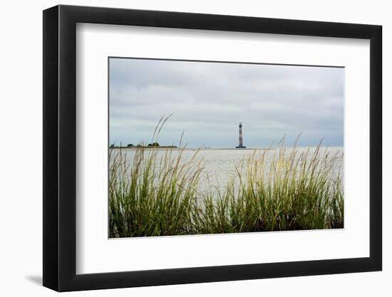 Morris Island Lighthouse - Folly Beach, SC-Gary Carter-Framed Photographic Print