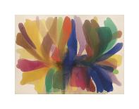 Point of Tranquility, (1959-1960)-Morris Louis-Mounted Art Print