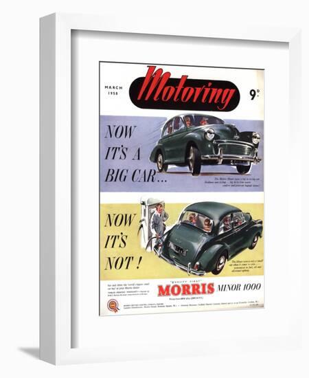 Morris Minor, UK, 1950-null-Framed Giclee Print