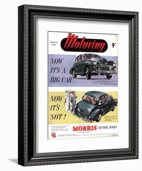 Morris Minor, UK, 1950-null-Framed Giclee Print