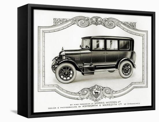 Morris Motors Automobile, from Penrose Annual-null-Framed Premier Image Canvas