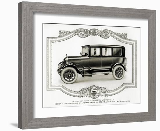 Morris Motors Automobile, from Penrose Annual-null-Framed Giclee Print