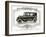 Morris Motors Automobile, from Penrose Annual-null-Framed Giclee Print