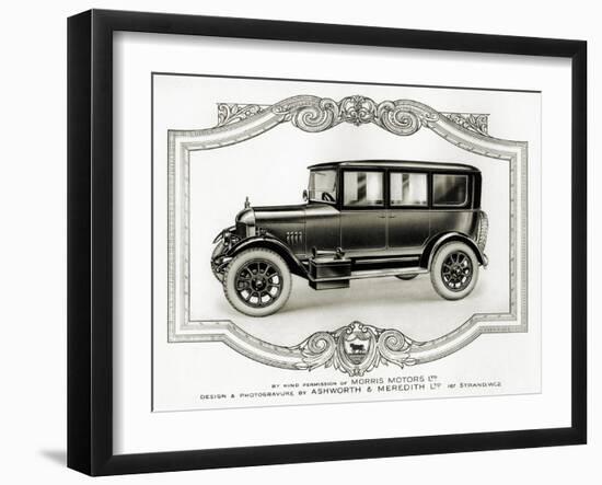 Morris Motors Automobile, from Penrose Annual-null-Framed Giclee Print