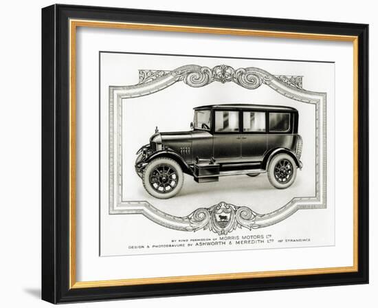 Morris Motors Automobile, from Penrose Annual-null-Framed Giclee Print