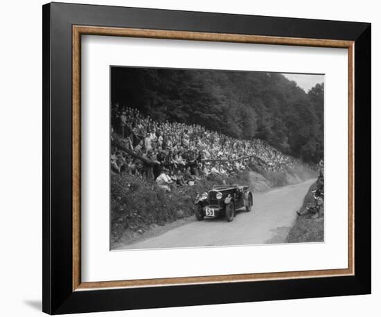 Morris special of Barbara Skinner at the MAC Shelsley Walsh Hill Climb, Worcestershire, 1932-Bill Brunell-Framed Photographic Print