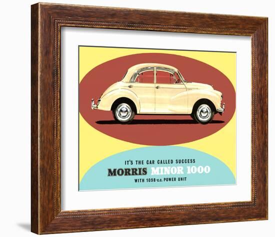 Morriss Minor 1000 - Success-null-Framed Art Print