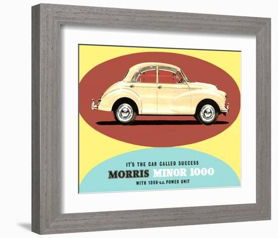 Morriss Minor 1000 - Success-null-Framed Art Print