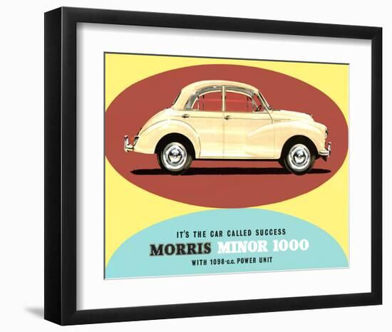 Morriss Minor 1000 - Success-null-Framed Art Print