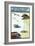 Morro Bay, California - Nautical Chart-Lantern Press-Framed Premium Giclee Print
