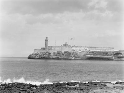 Morro Castle from Cabanas (Sunset), Havana, Cuba, El