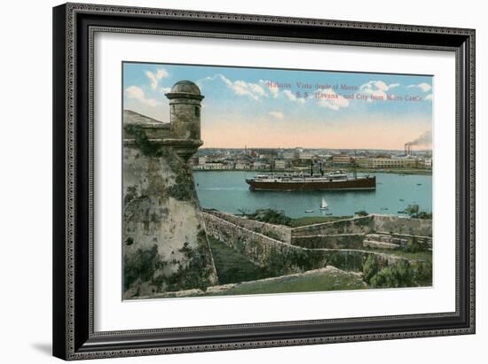 Morro Castle, Havana, Cuba-null-Framed Art Print