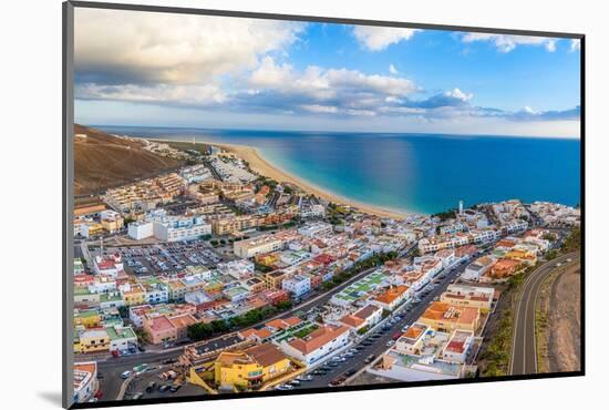Morro Jable and Playa del Matorral, Fuerteventura, Canary Islands, Spain, Atlantic-Gavin Hellier-Mounted Photographic Print