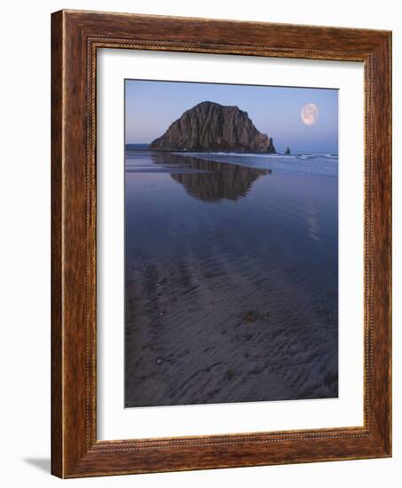 Morro Rock, Morro Bay, CAlifornia-Anna Miller-Framed Photographic Print