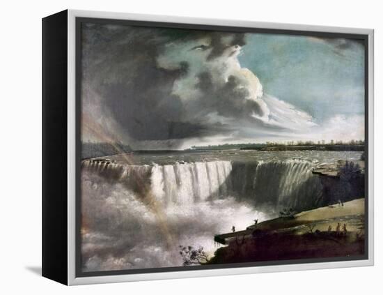 Morse: Niagara Falls, 1835-Samuel Finley Breese Morse-Framed Premier Image Canvas