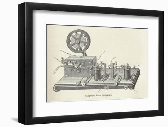 Morse's Telegraph Receiver-Science, Industry and Business Library-Framed Photographic Print
