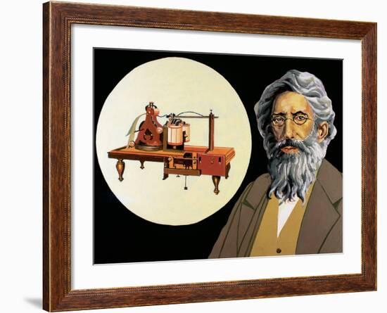 Morse, Samuel (1791-1872). American Inventor.-Tarker-Framed Photographic Print