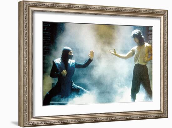 Mortal Kombat De Paul Anderson Avec Francois Petit Et Robin Shou, 1995-null-Framed Photo