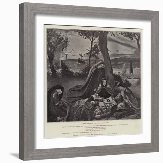 Morte D'Arthur-James Archer-Framed Giclee Print