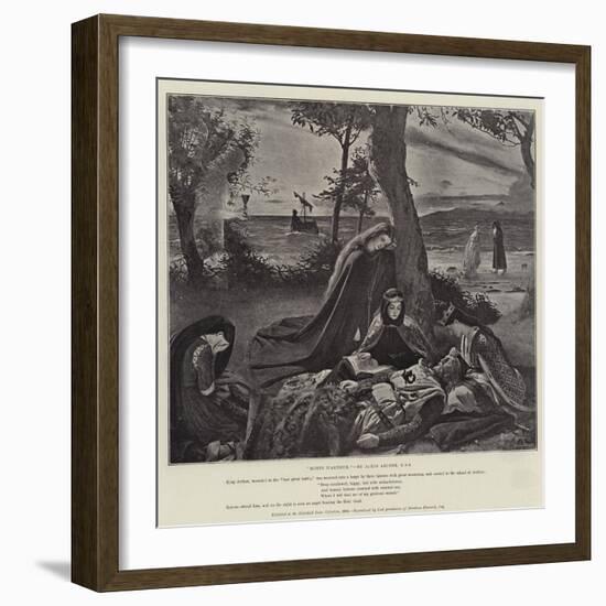 Morte D'Arthur-James Archer-Framed Giclee Print