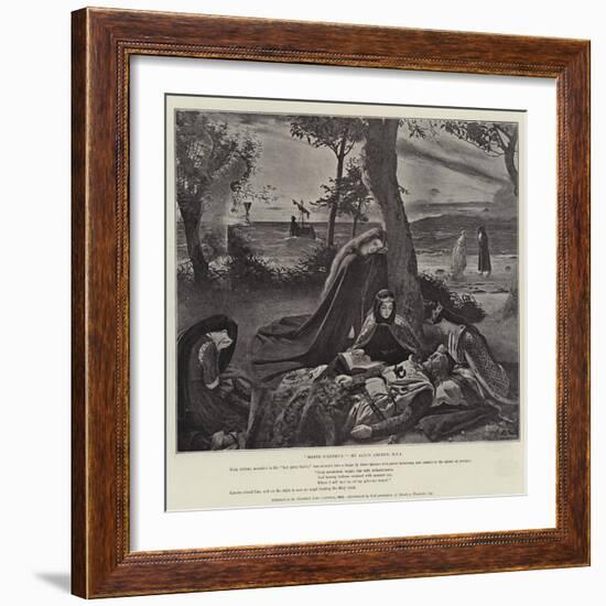 Morte D'Arthur-James Archer-Framed Giclee Print