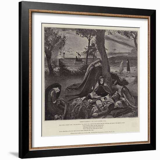 Morte D'Arthur-James Archer-Framed Giclee Print