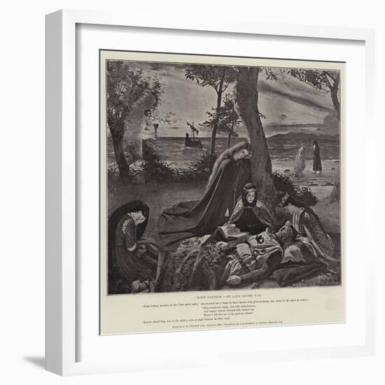 Morte D'Arthur-James Archer-Framed Giclee Print