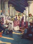 'Shan Chiefs watching the Durbar', 1903-Mortimer L Menpes-Framed Giclee Print