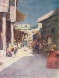 'A Vegetable Market, Peshawur', 1905-Mortimer Luddington Menpes-Giclee Print