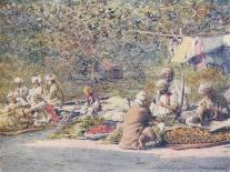 'A Corner of the Fruit Market, Delhi', 1905-Mortimer Luddington Menpes-Giclee Print