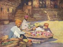 'A Vegetable Market, Peshawur', 1905-Mortimer Luddington Menpes-Giclee Print