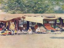 'Fruit Stalls at Delhi', 1905-Mortimer Luddington Menpes-Giclee Print