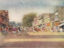 'Market Day in Peshawur', 1905-Mortimer Luddington Menpes-Giclee Print