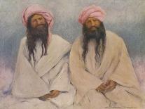 Two Baluchi chiefs - early 20th century-Mortimer Ludington Menpes-Giclee Print