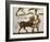 Mosaic Depicting Race Horse Being Held by Bridle, 3rd Century-null-Framed Giclee Print