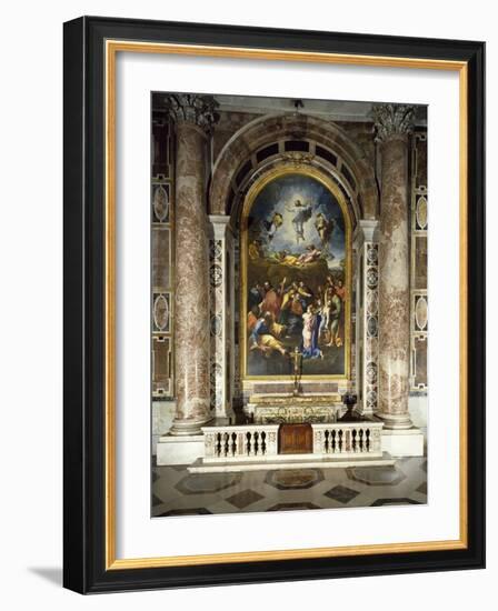 Mosaic Depicting Transfiguration, from Original by Raphael-null-Framed Giclee Print