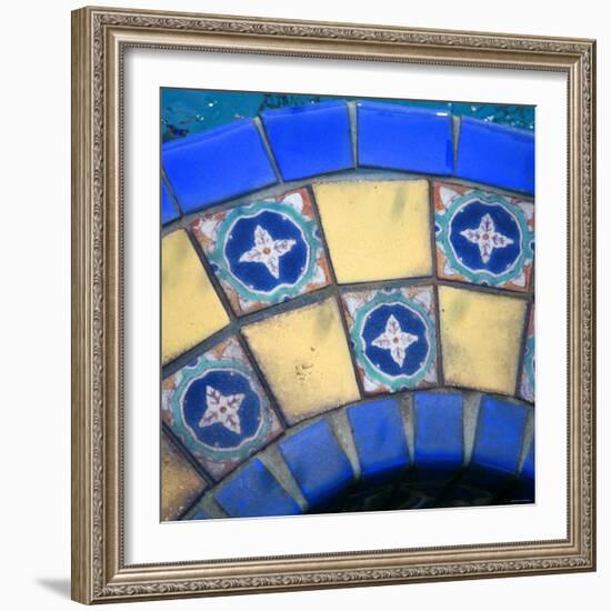 Mosaic Elegance II-Nicole Katano-Framed Photo