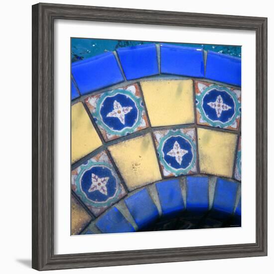 Mosaic Elegance II-Nicole Katano-Framed Photo