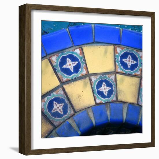 Mosaic Elegance II-Nicole Katano-Framed Photo