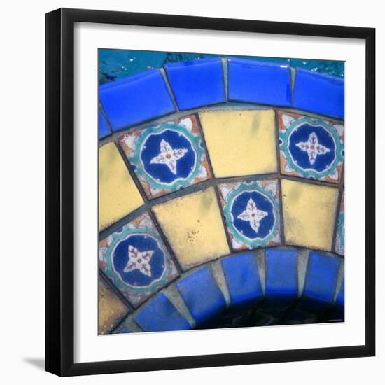 Mosaic Elegance II-Nicole Katano-Framed Photo