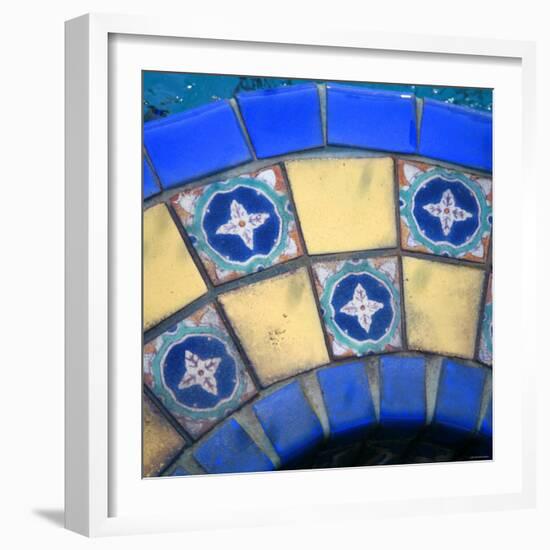 Mosaic Elegance II-Nicole Katano-Framed Photo