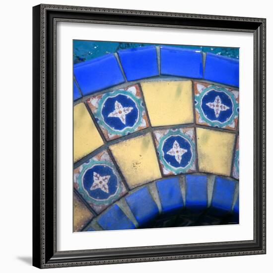 Mosaic Elegance II-Nicole Katano-Framed Photo