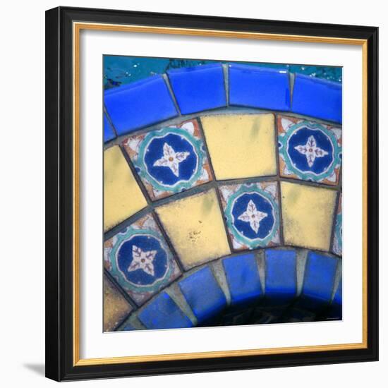 Mosaic Elegance II-Nicole Katano-Framed Photo