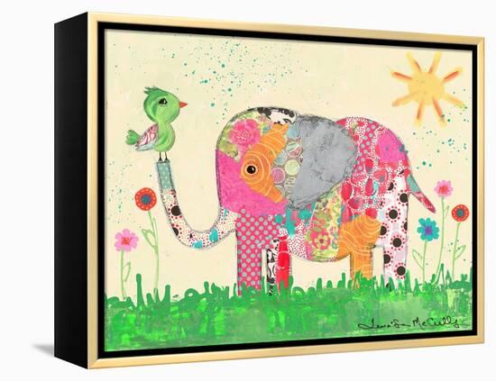 Mosaic Elephant-Jennifer McCully-Framed Premier Image Canvas