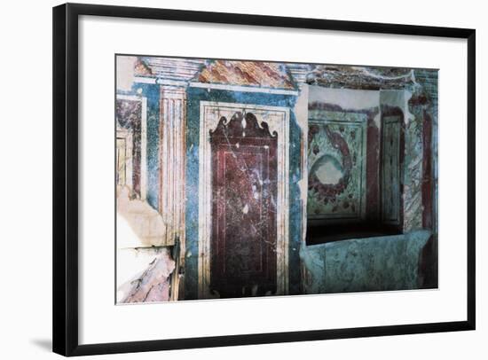 Mosaic from the House on the Slope, Ephesus, Turkey-null-Framed Giclee Print