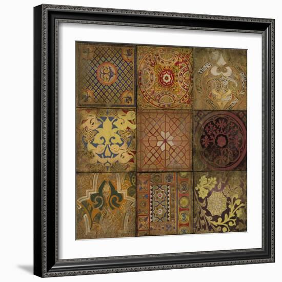 Mosaic III - Detail II-Douglas-Framed Giclee Print