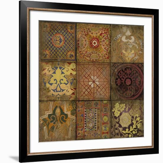 Mosaic III - Detail II-Douglas-Framed Giclee Print